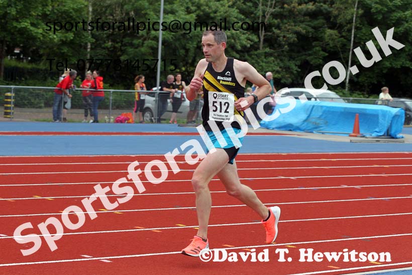 North Eastern 10000 metres, 2021 North Eastern Champs., Shildon. Photo: David T. Hewitson/Sports for All Pics